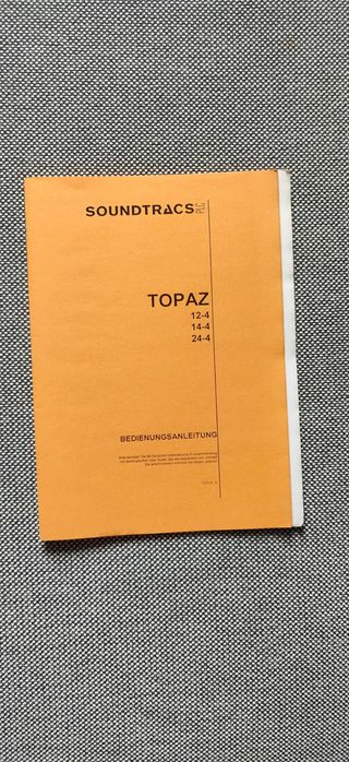 Mesa mistura Soundtracs Topaz 14-4