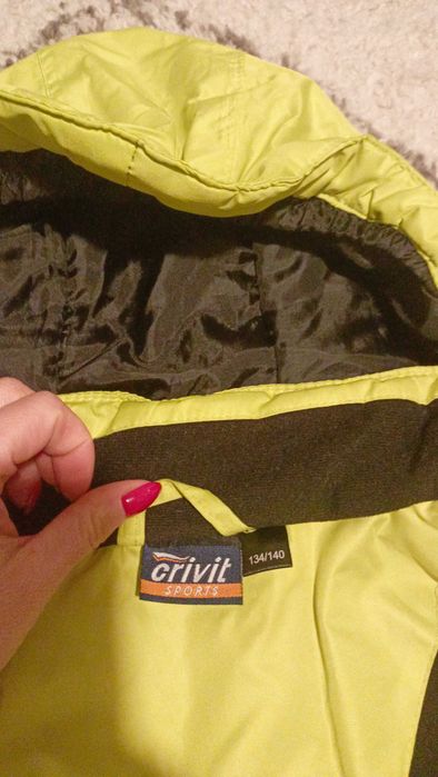 Komplet zimowy, narciarski dla dziecka rozm. 134/140 kurtka i spodnie