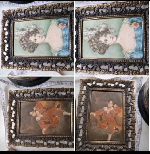 Продам шолкографія в латуній рамці