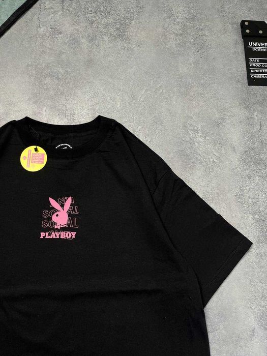 Футболка ASSC Playboy з бірками (Anti Social Social Club)