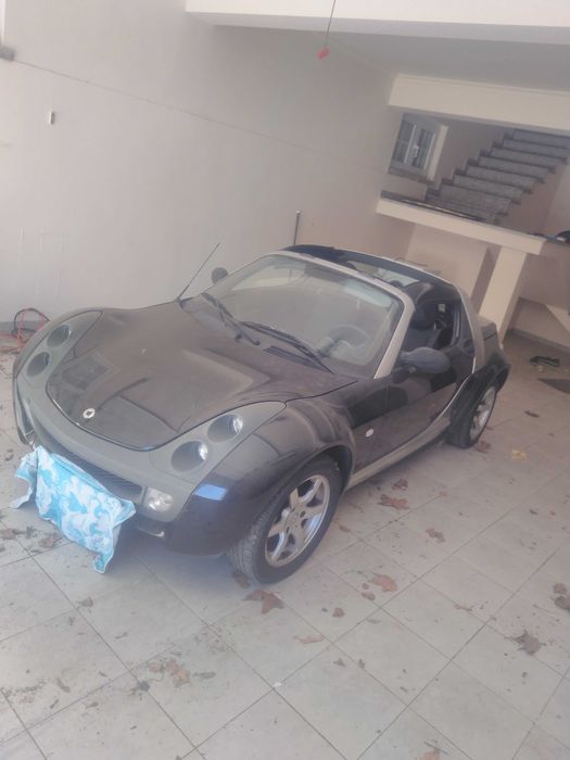 Smart roadster para peças completo matricula estrangeira