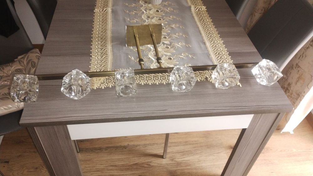 Lampa wisząca z kloszami