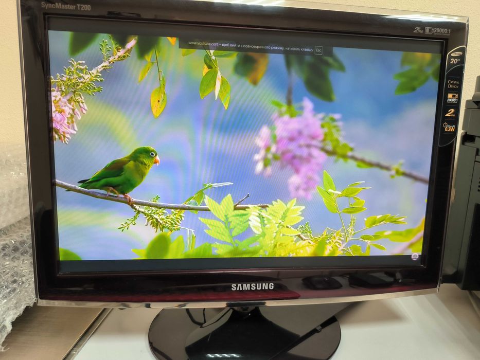 Samsung T200 LED, отличный монитор недорого