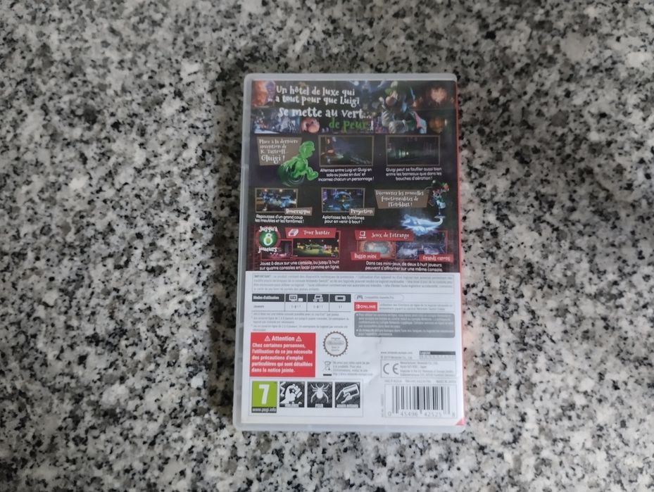 Jogo nintendo switch Luigi Mansion 3