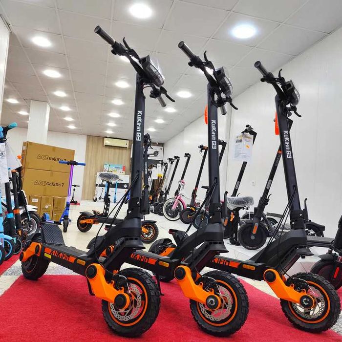 Venda de scooters e bicicletas elétricas