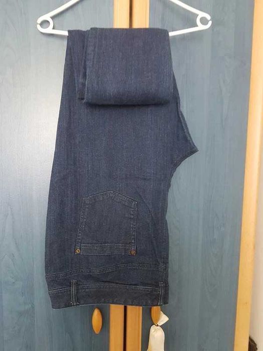 Dżinsy rogers + Rogers granatowe 6XL/52 cotton szybka wysyłka.