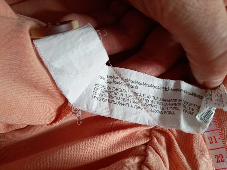 Łososiowy krótki kombinezon Zara Rozmiar S