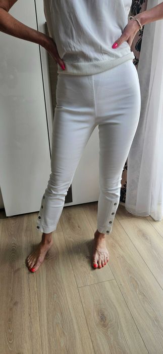 $899 eleganckie białe spodnie Rag & Bone roz. XS vitkac moliera2 old navy