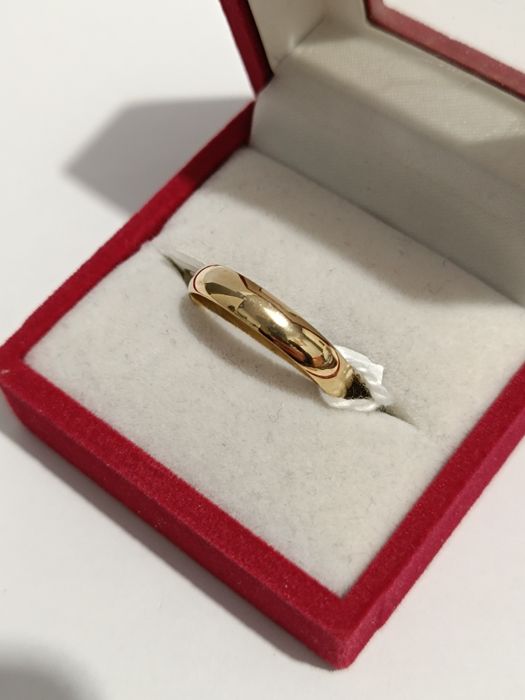 Złota obrączka rozmiar 21, złoto próby 585