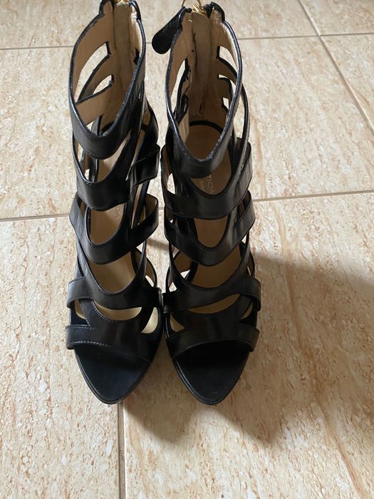Buty szpilki gladiatorki r.37