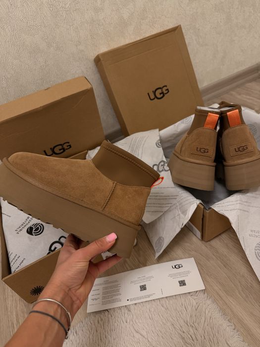 UGG dipper mini platform 40 на 25-25,5 см угг на постформі