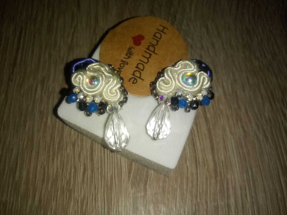 Przepięknie kolczyki sutasz NOWE