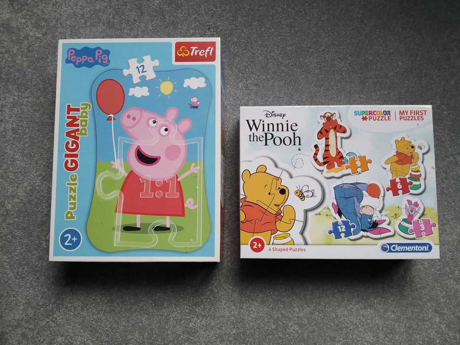 Puzzle Trefl Pepa Gigant / Clementoni Kubuś Puchatek