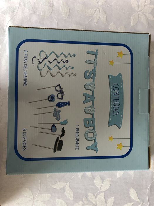 Conjuntos babyshower menino e menina