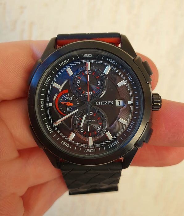 Часы японские Citizen Eco-Drive хронограф