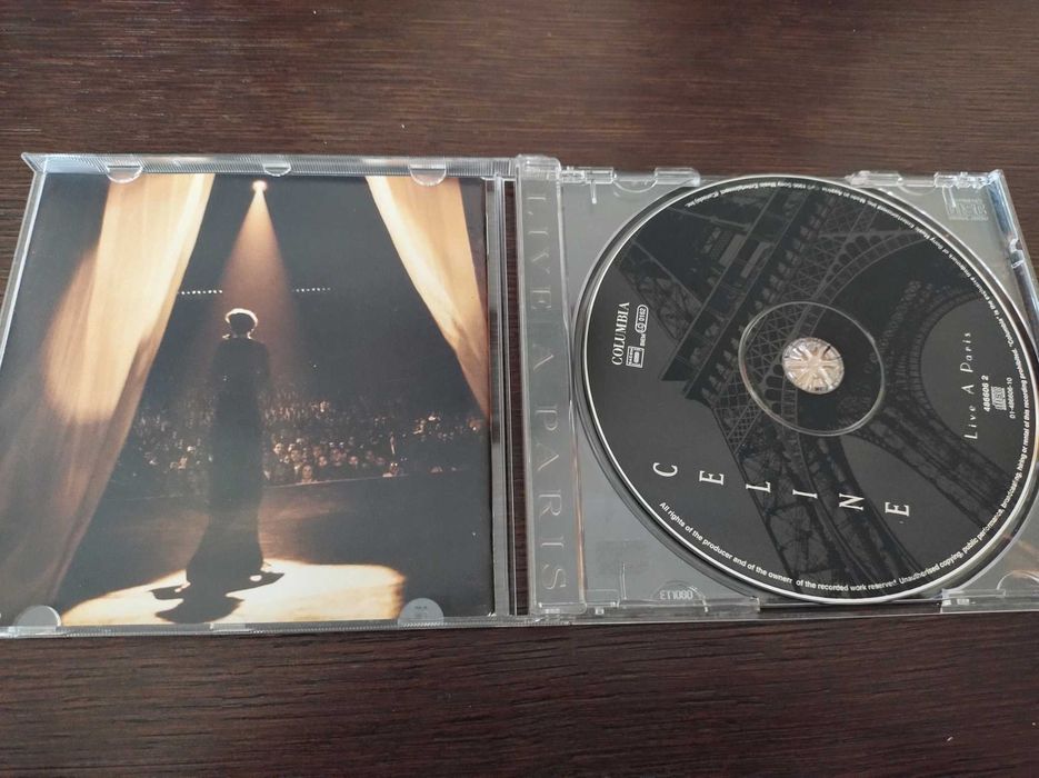 CD Celine Dion Live a Paris