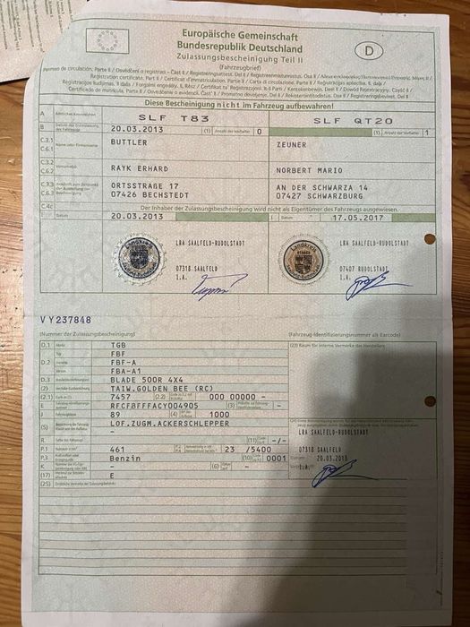 TGB BLADE 500 R Квадроцикл