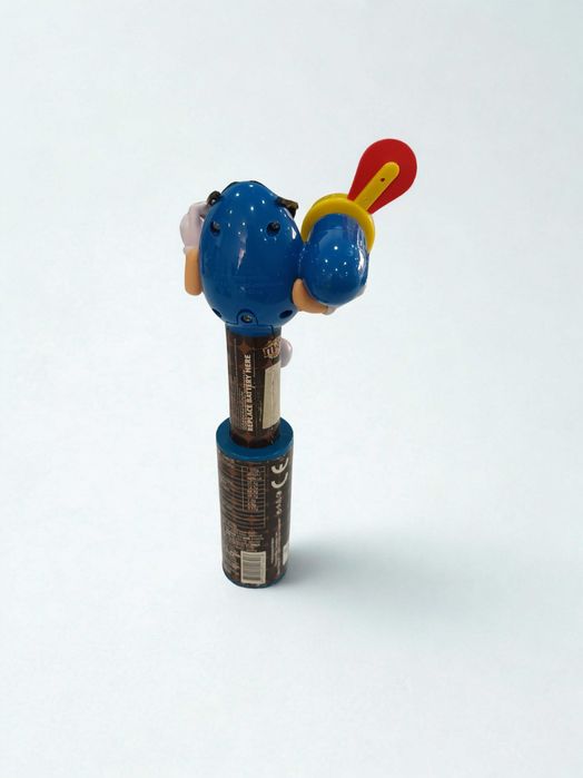 Mini ventoinha do boneco M&M