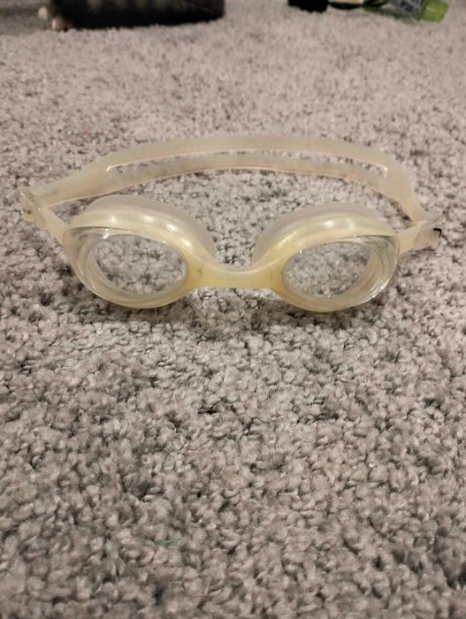 Okulary do pływania Nabaiji białe