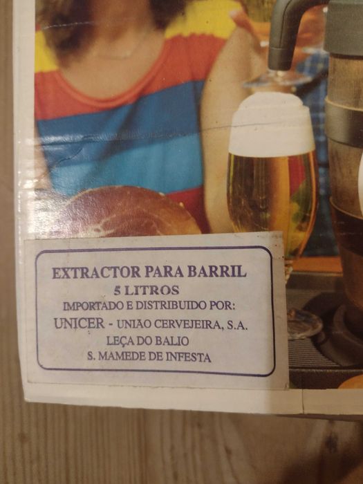 Extractor de Cerveja para Barril