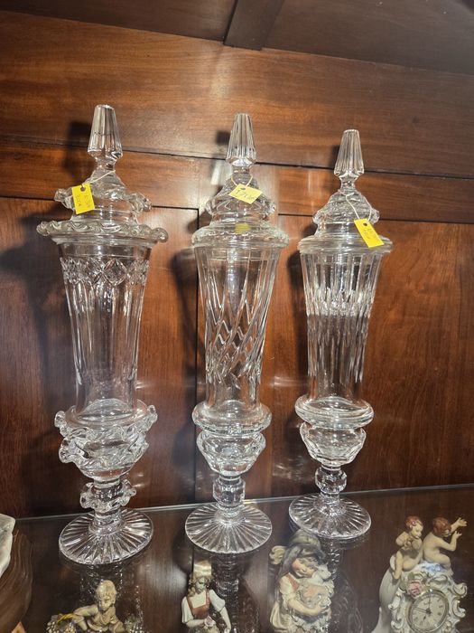 3 fabulosas  bomboneiras cristal  Atlantis