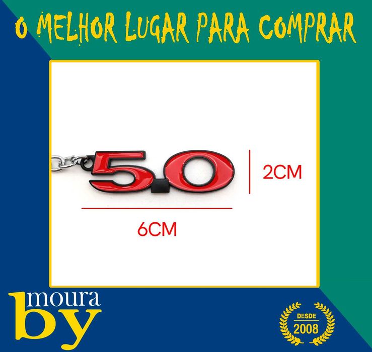 Porta chaves Ford Mustang 50 anos
