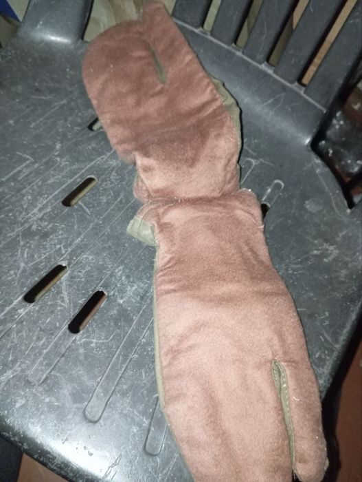 Рукавицы теплые зимние СССР, трехпалые,новые