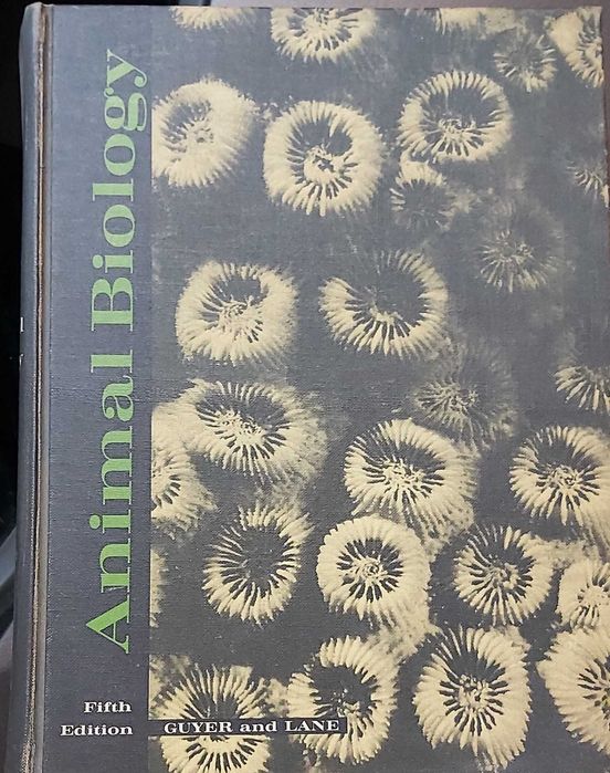 Livros Biologia Animal  -  Animal Biology por Guyer and Lane 5ª E 1964
