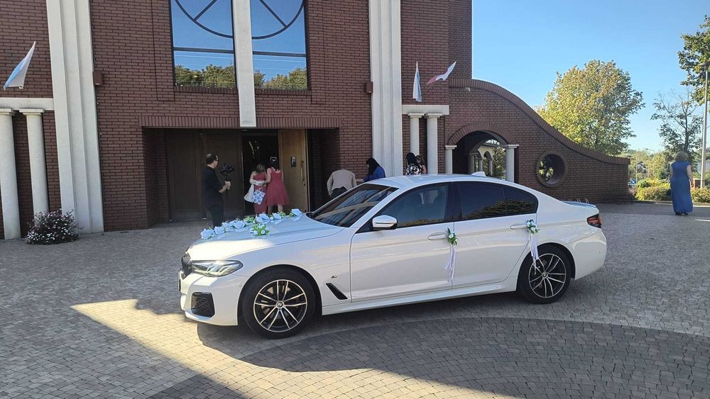 BMW 5 G30 auto do ślubu/imprez okolicznościowych