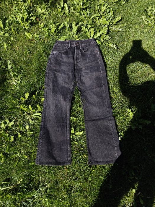 джинсы акне студиос флейред acne studios flare jeans black