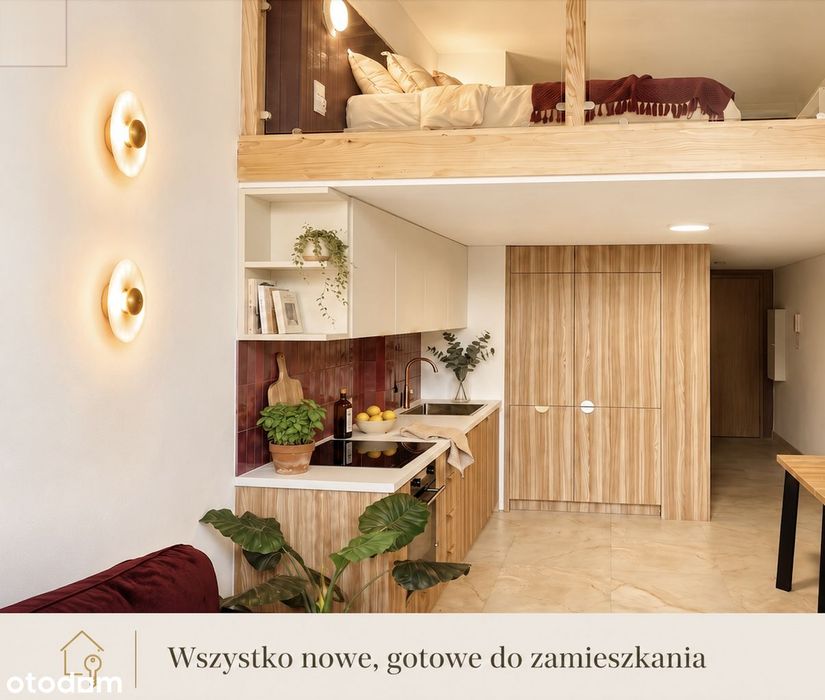 42m2 Loft premium z antresolą w WIMA | 1szy najemca | 28m + 14 antres.