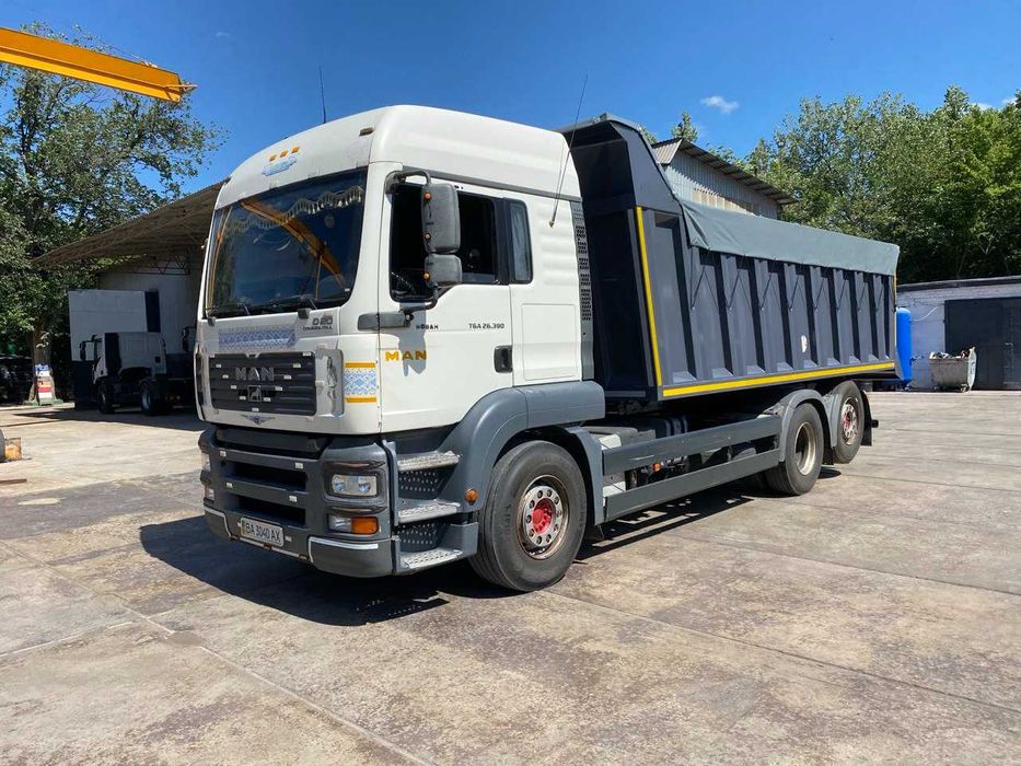 Переобладнання в самоскид. Самоскид MAN, DAF.