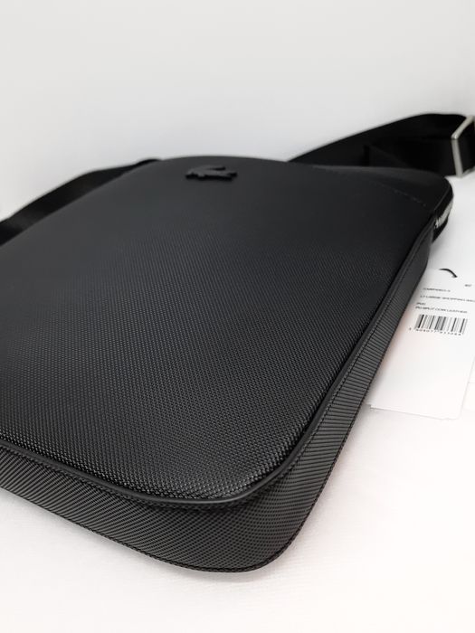 Чоловіча сумка через плече лакоста | Мужская сумка лакоста барсетка