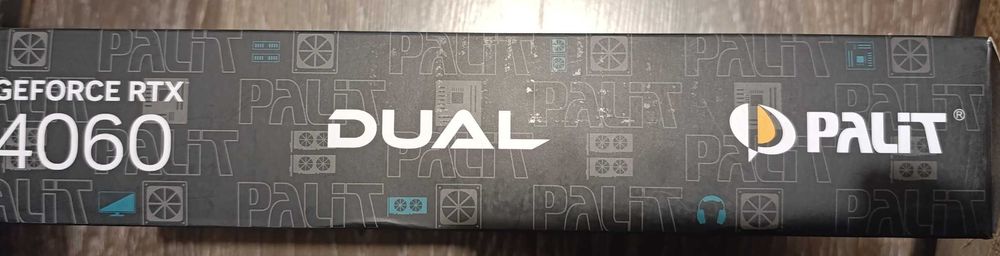 Коробка для  Відеокарти GF RTX 4060 8GB GDDR6 Dual Palit