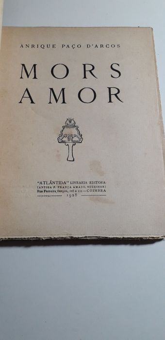 Mors Amor - Anrique Paço D'Arcos (1928)