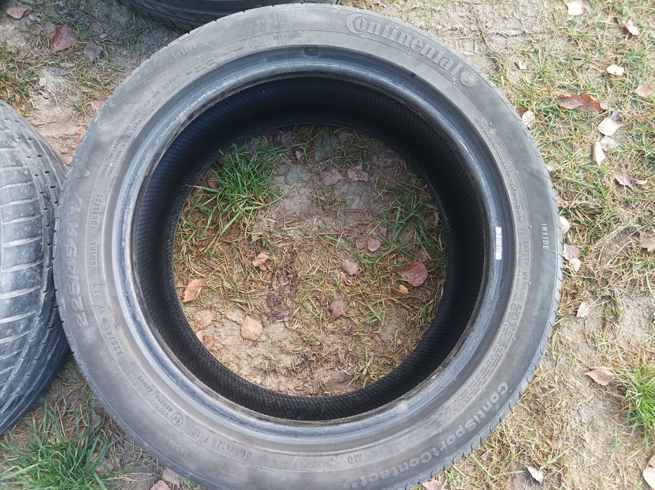 Opony letnie 225/45 R17 2x Continental 2xhankook