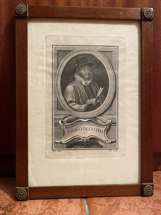 Quadro de Vasco Gama e Quadro Diogo de Couto