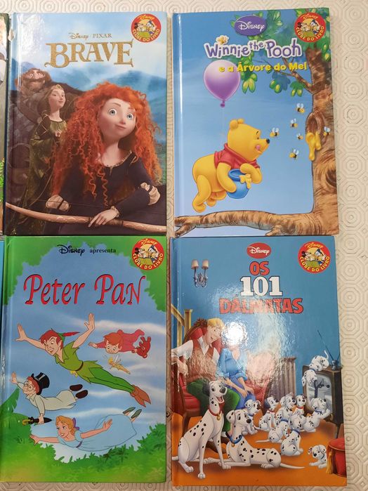 Livros infantis Disney Pixar