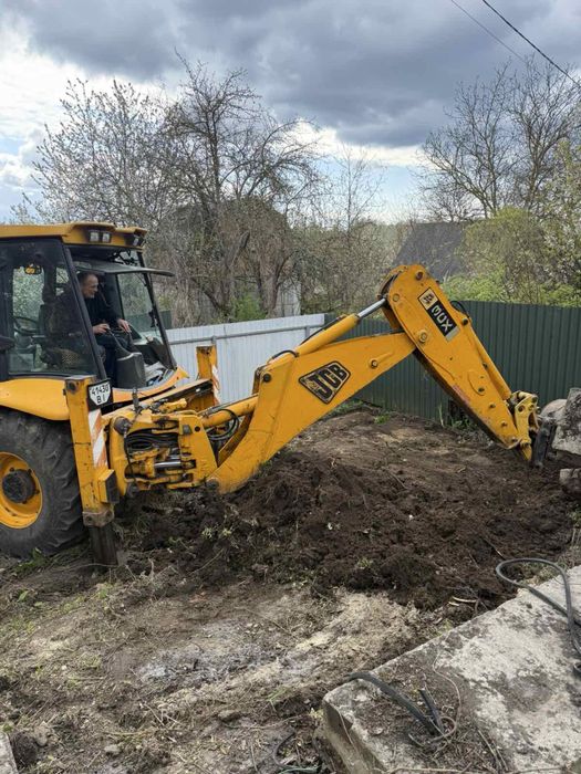 Аренда екскаватора, трактора, демонтаж, самоскид, JCB