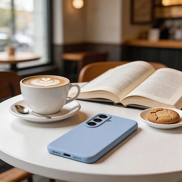 Tech-Protect Silicone Magsafe Galaxy S26 Sky Blue