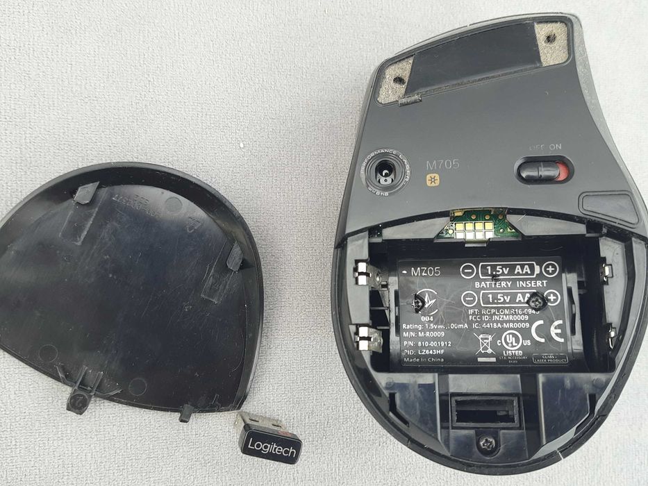 Мишка Logitech m705 wireless на ноутбук