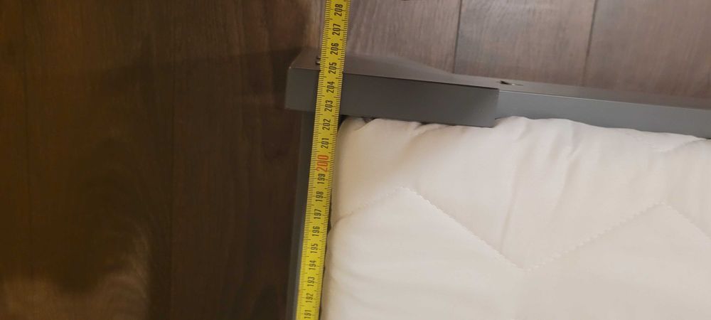 Łóżko 120/200 stelaż + materac