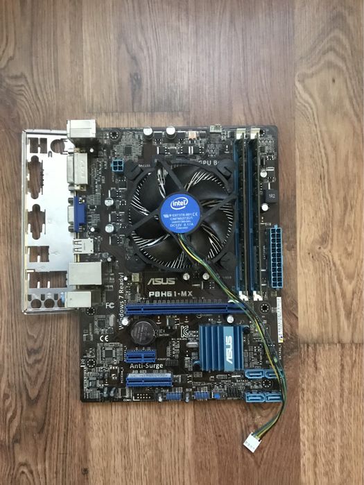 I5-2500K процесор/8 GB Ram/материнська плата Asus P8H61/кулер