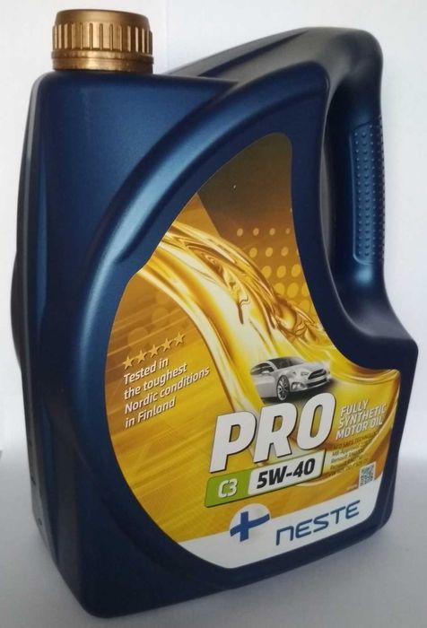 Olej syntetyczny Neste Pro C3 5W-40 4 L