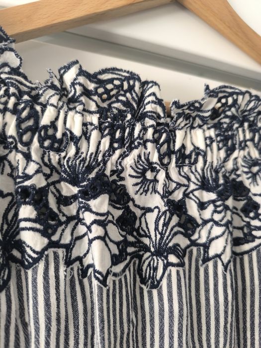 H&M sukienka wiskozowa hiszpanka  36/S
