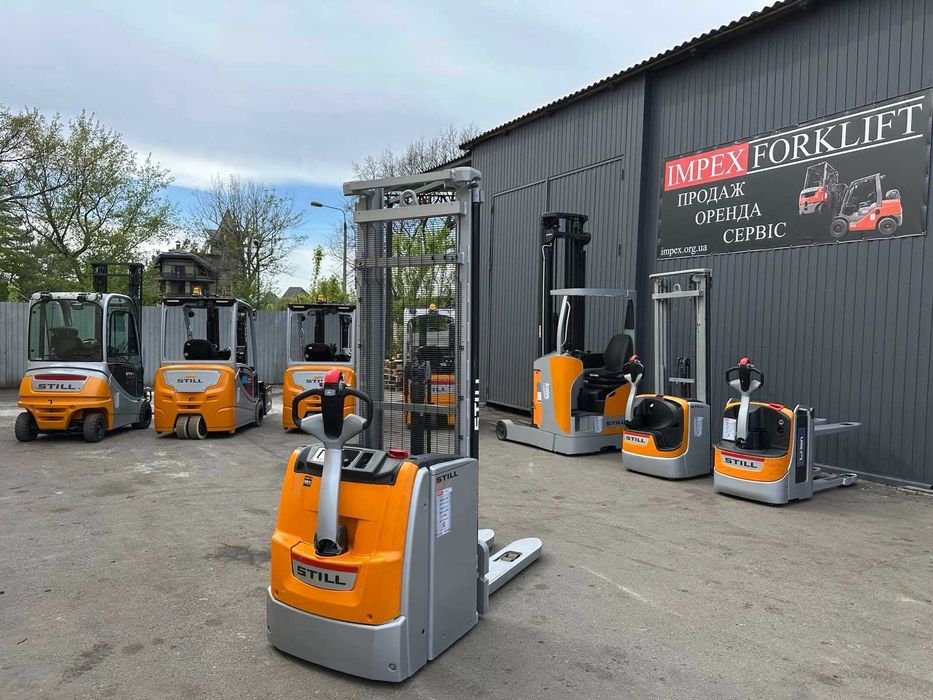 Штабелер електричний повідковий самохідний STILL EXV14С, підйом-5.4м