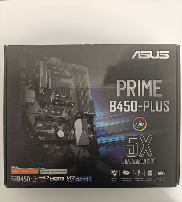 Płyta ASUS Prime B450 Plus AM4 Ryzen gen 3, 5