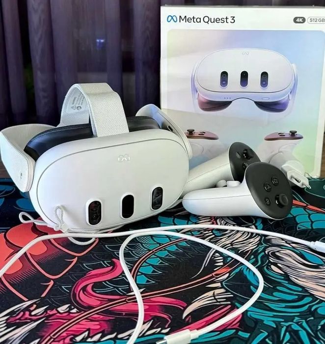 Meta Quest 3 512GB — стан нових, гарантія 1 рік!