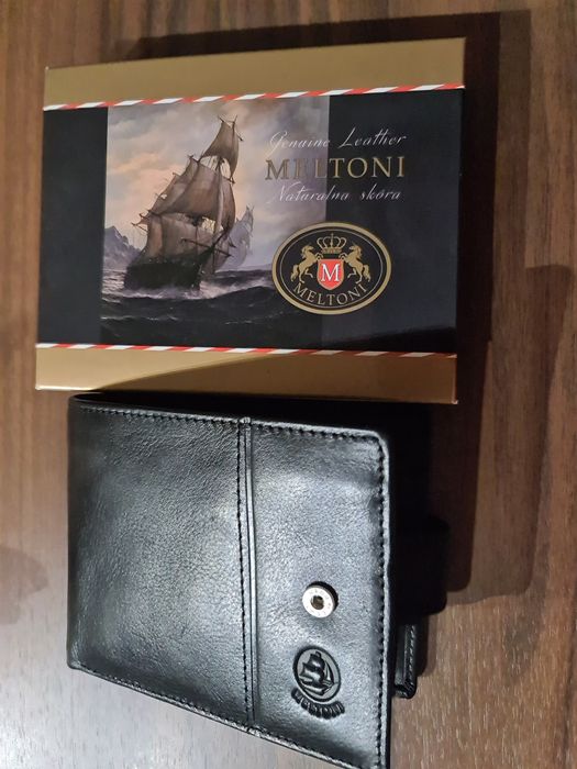 Portfel skórzany meltoni