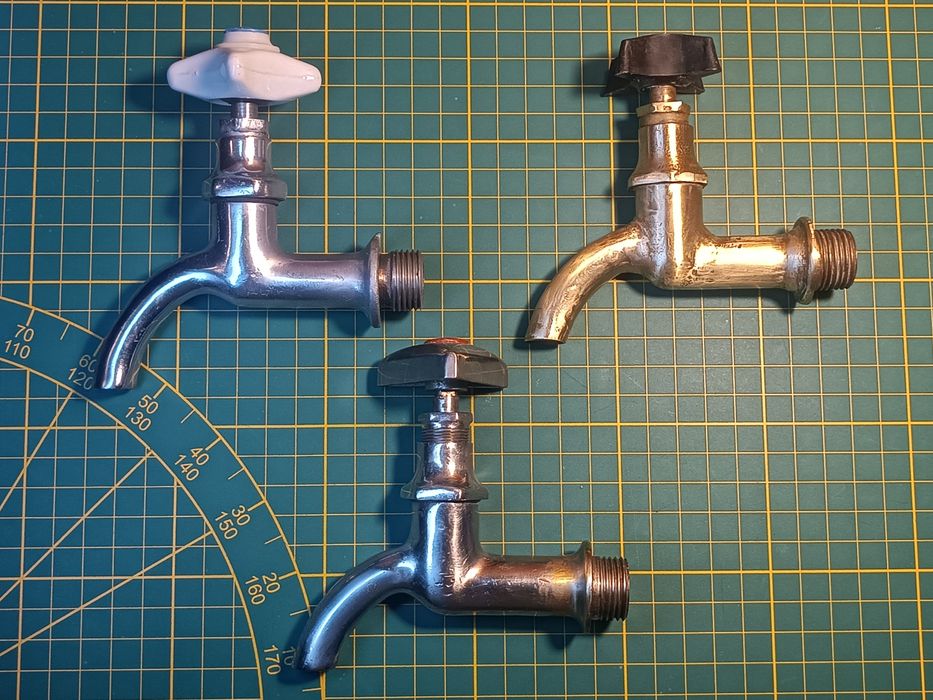 Водопроводные краны, латунь, СССР